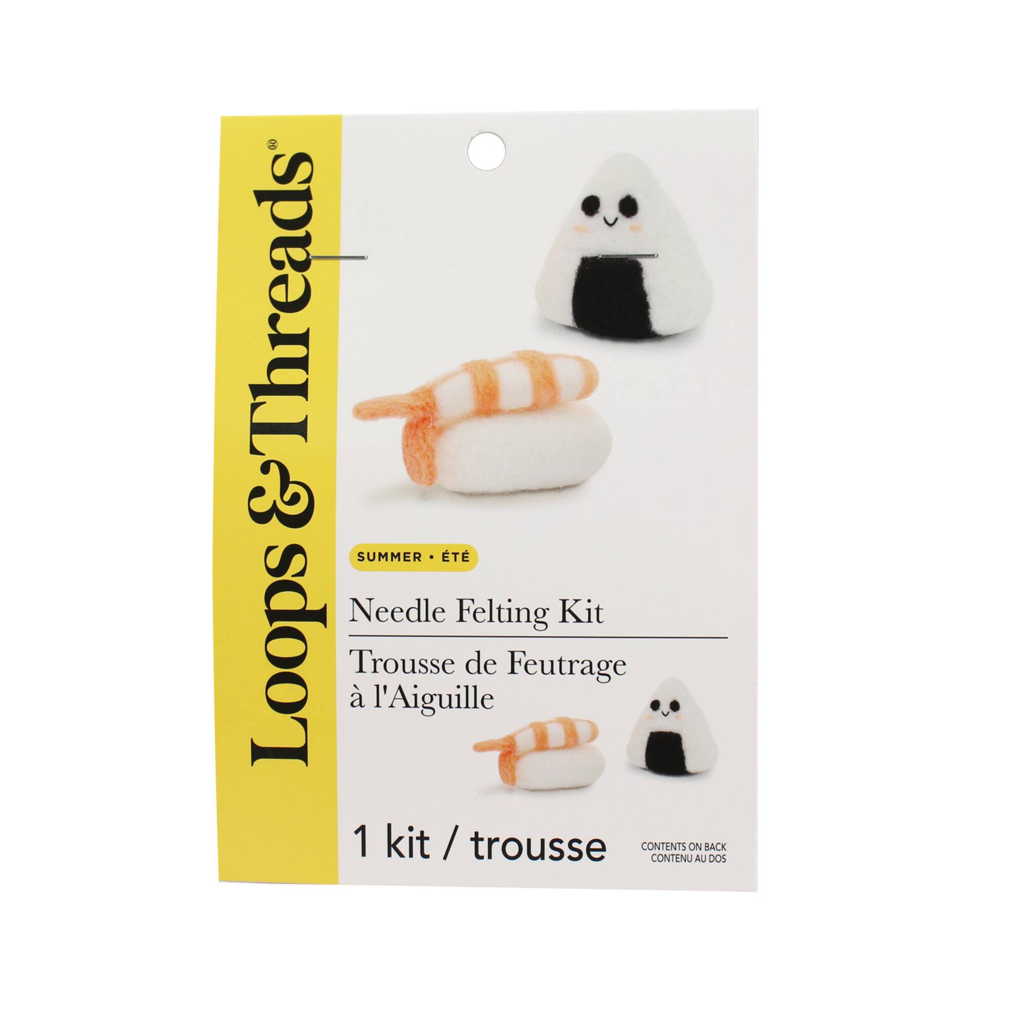 Sushi Lunch Needle Felting Kit by Loops & Threads®